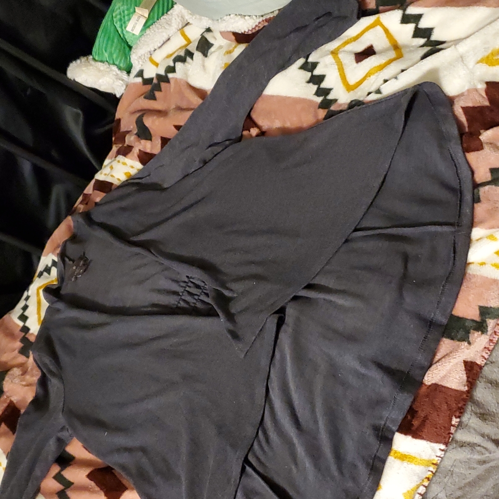 GREY throw Over Sweater